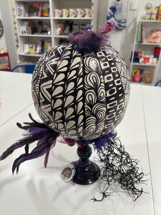 Pumpkin ZenDoodle and Donuts with Sue