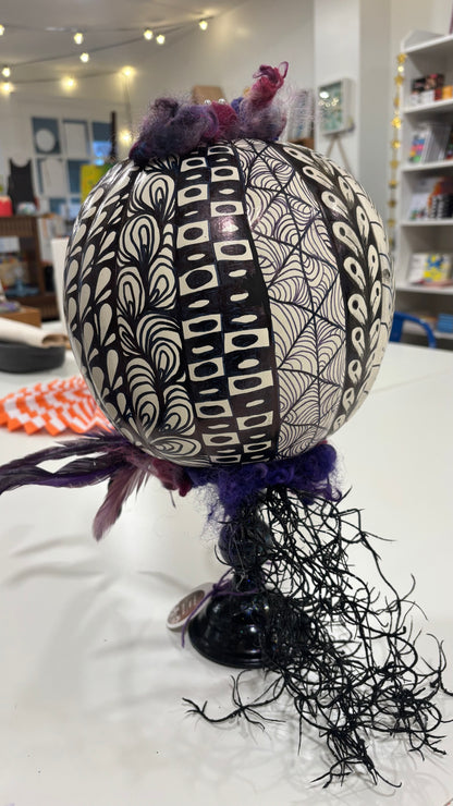 Pumpkin ZenDoodle and Donuts with Sue