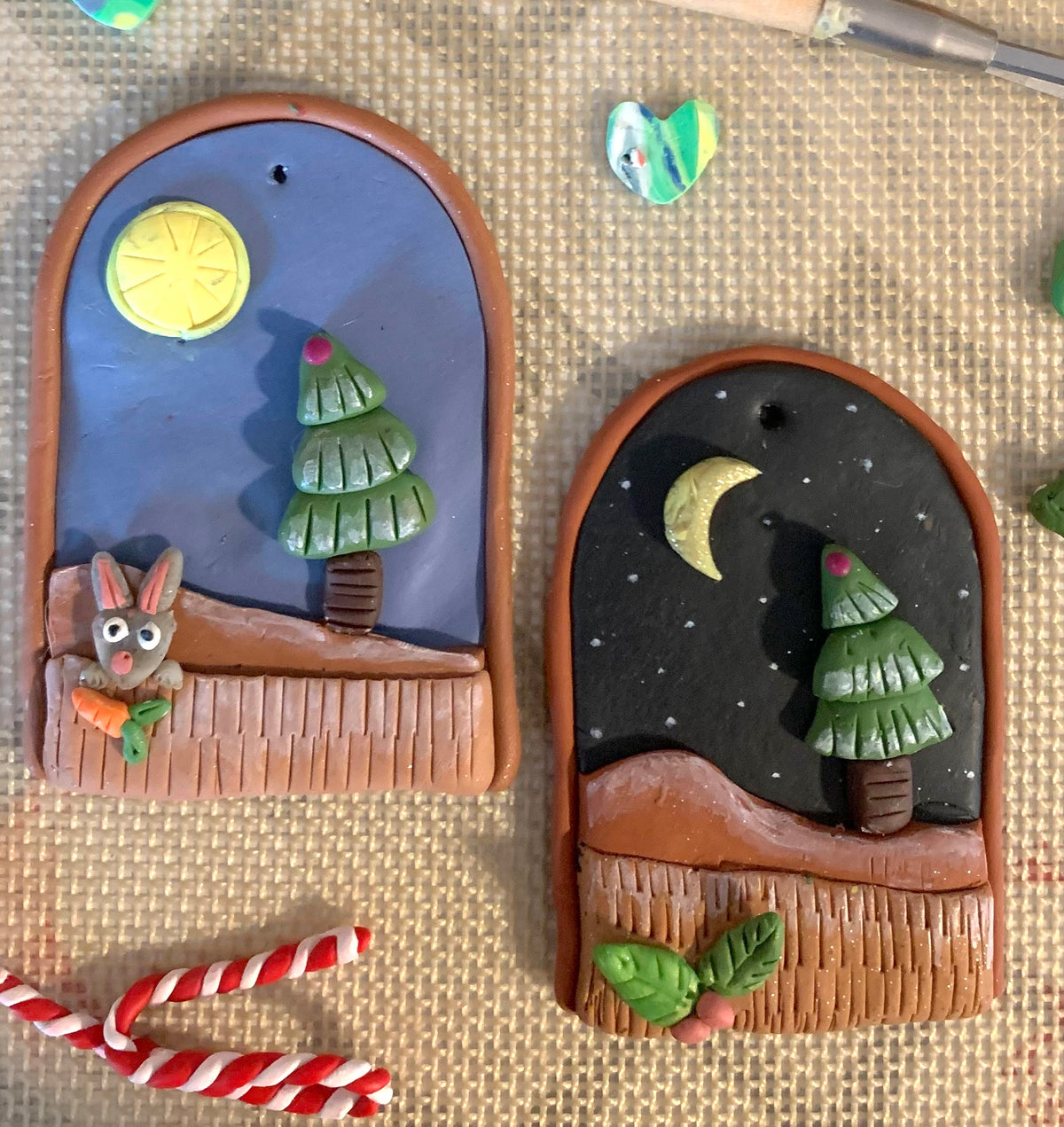 Clay Ornament Set & Hot Cocoa Party