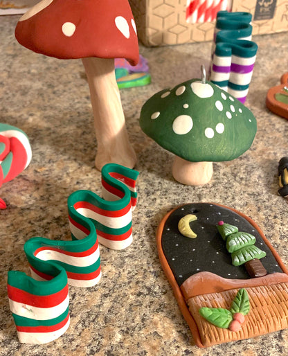 Clay Ornament Set