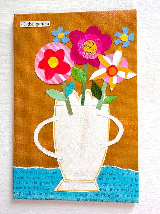 Whimsical Spring Collage with Jen