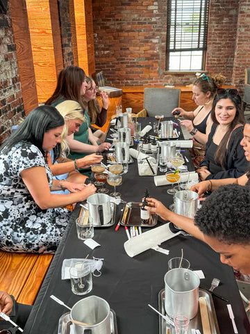 Candle Making with Salt & Branch