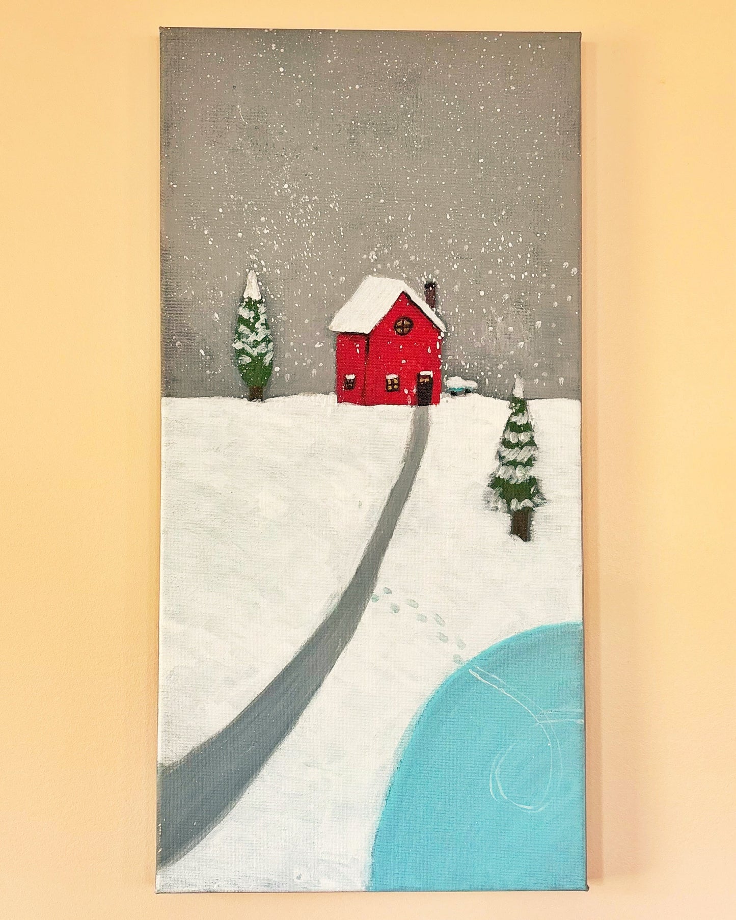 Snow Day Paint Party