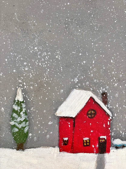 Snow Day Paint Party