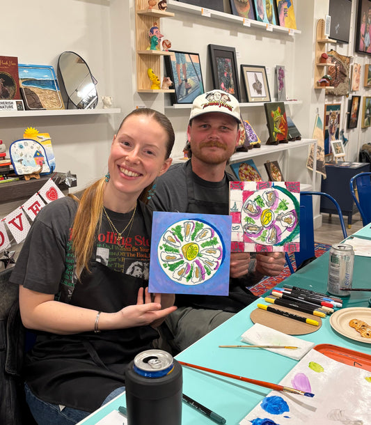 Paint an Oyster Party + Shucking Workshop April