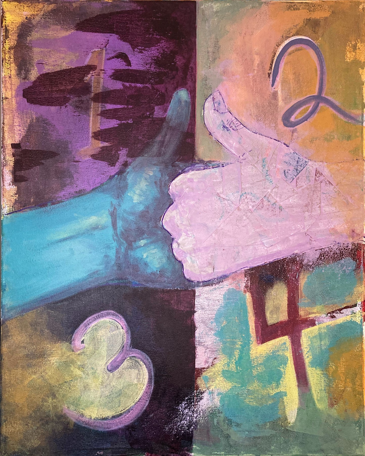 Abstract Art Paint Party