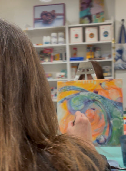 Abstract Paint Party