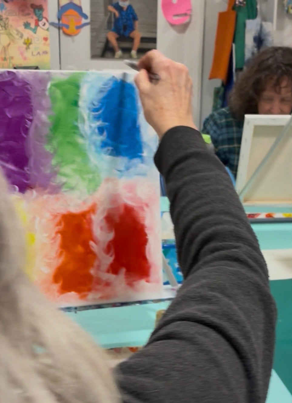 Abstract Paint Party