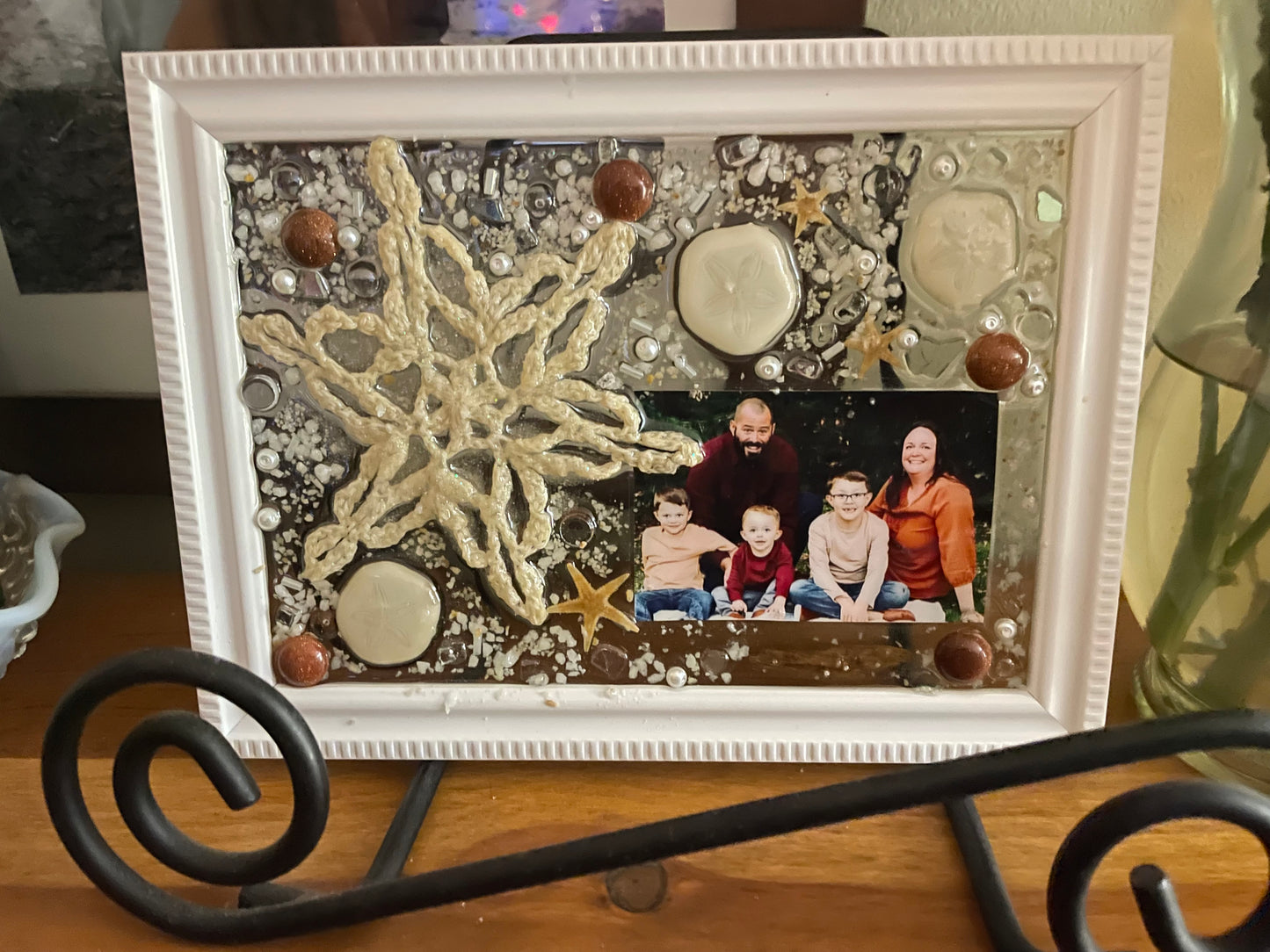 Framed Resin Art With Hannah