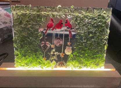 Framed Resin Art With Hannah