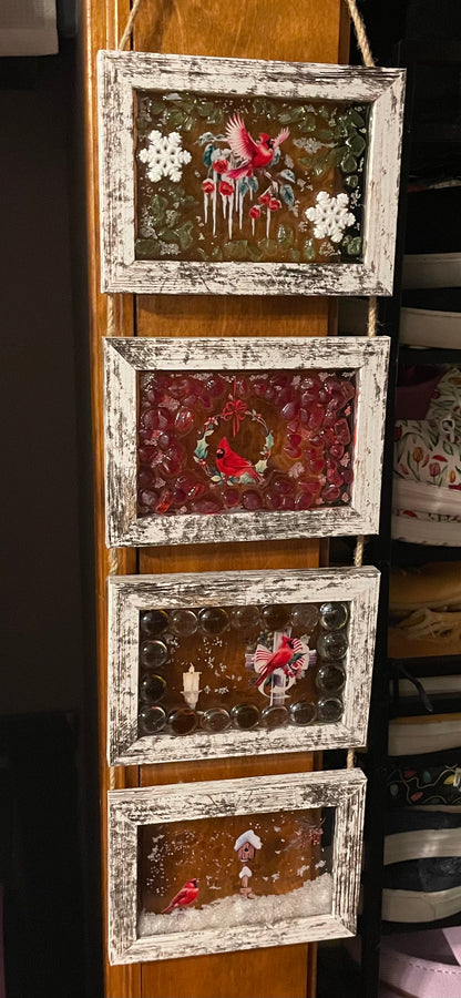 Framed Resin Art With Hannah