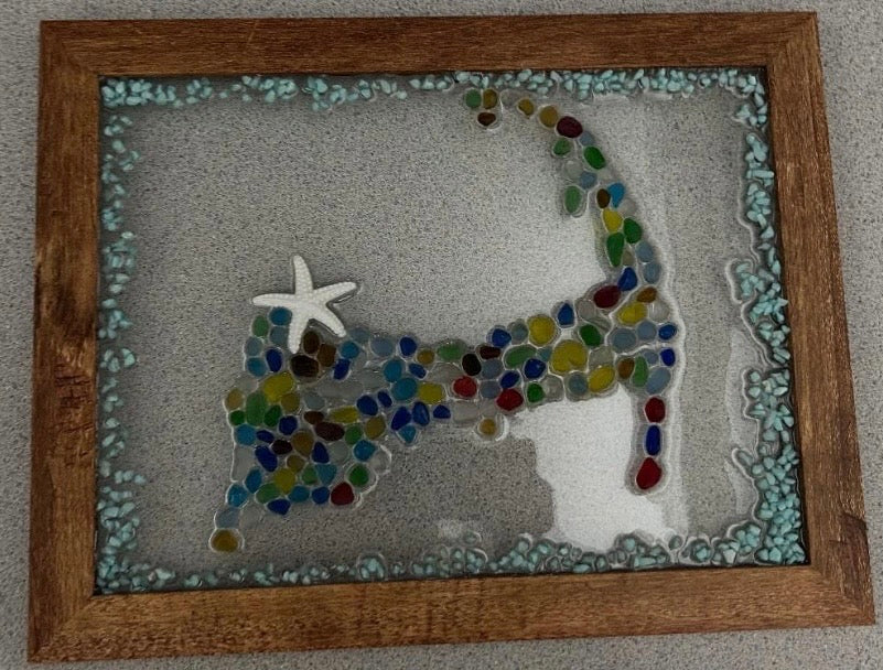 Framed Resin Art With Hannah