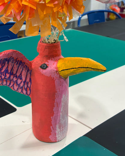 Upcycled Papier Mache Vase Workshop Passes