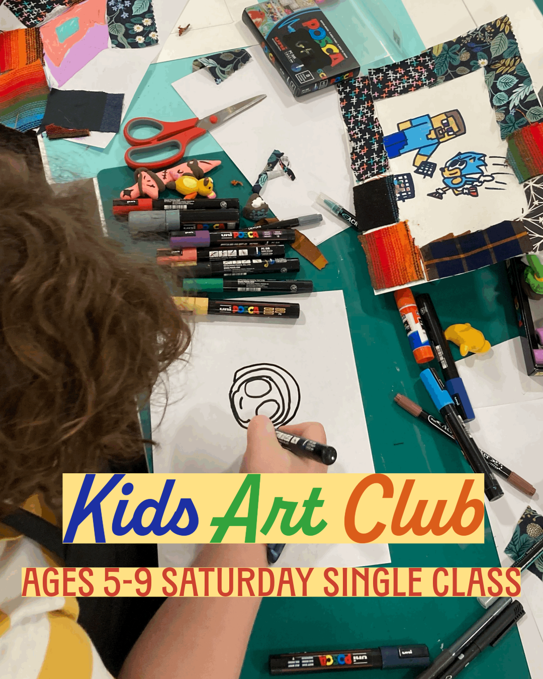 Saturday Kids Club ages 5-9 Single Class