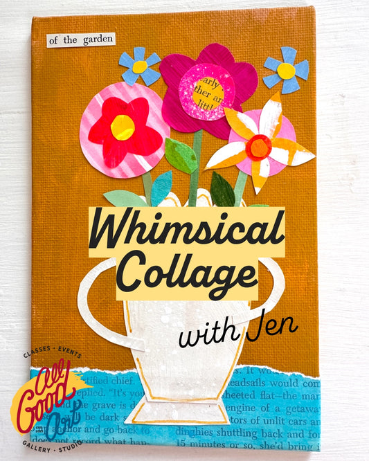 Whimsical Spring Collage with Jen