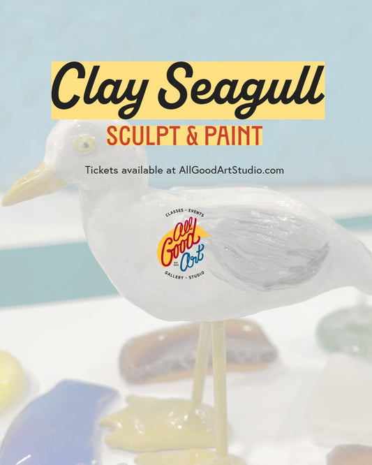 Clay Seagull - Make Your Own