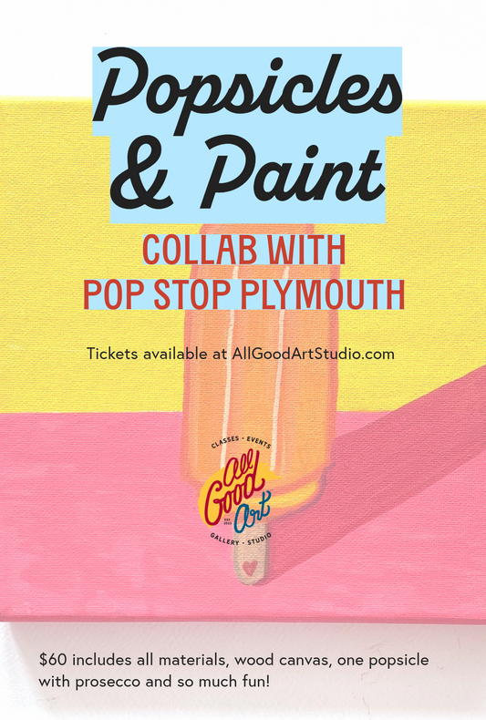 Adult Paint a Popsicle with Pop Stop Collab