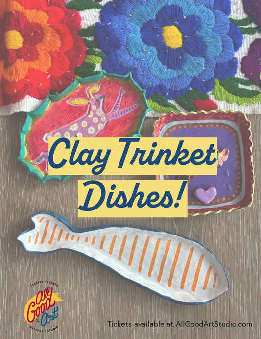 Clay Trinket Dish Class