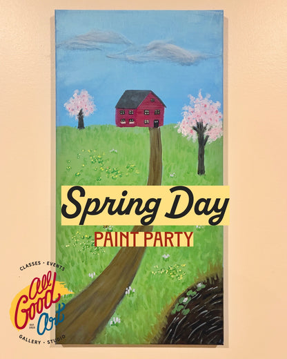 Spring Day Paint Party