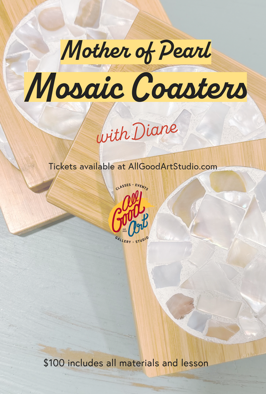 Mosaic Coaster Class with Diane