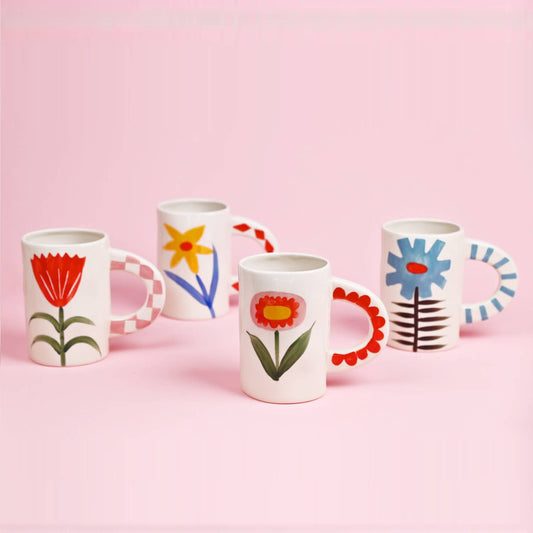Ceramic Coffee Mug-Handmade Coffee Cups-Tea Drinking Cups
