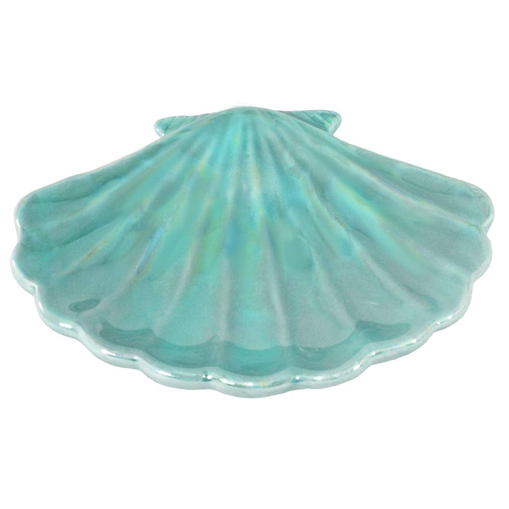 Celinda Ceramic Shell Tray Iridescent - CBG112