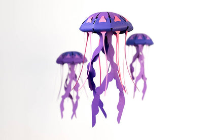 Jellyfish - 3D Paper Figure by Plego