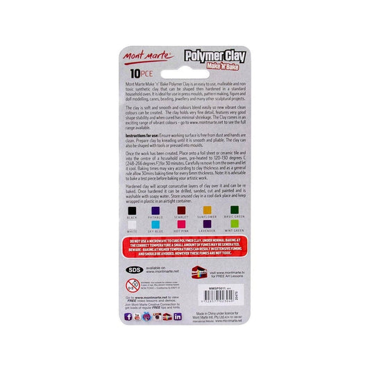 Make n Bake Polymer Clay Signature 10pc