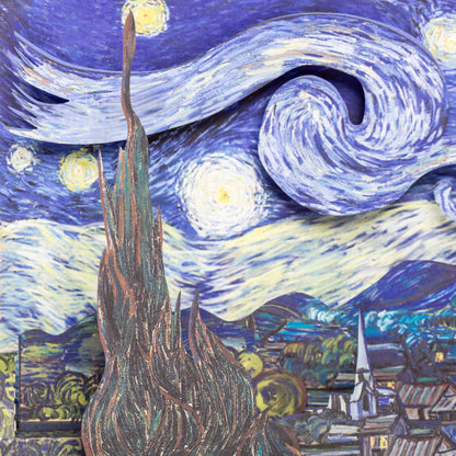 Starry Night - Van Gogh - Pop-Up Card