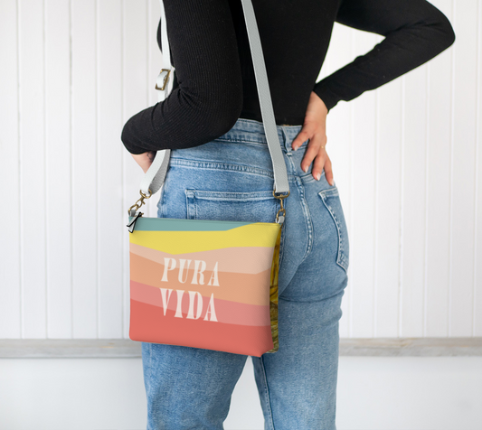 Pura Vida Crossbody Bag with Adjustable Strap