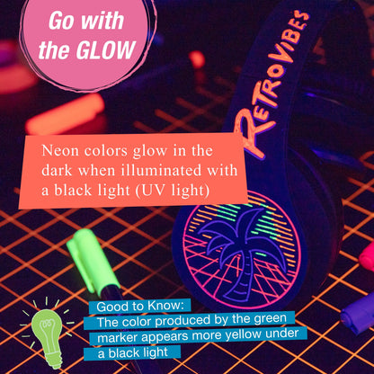 Multi-Surface Creative Markers Neon Set of 6
