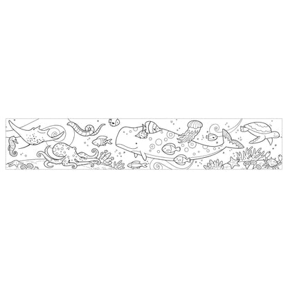 Under The Sea Mini Coloring Roll