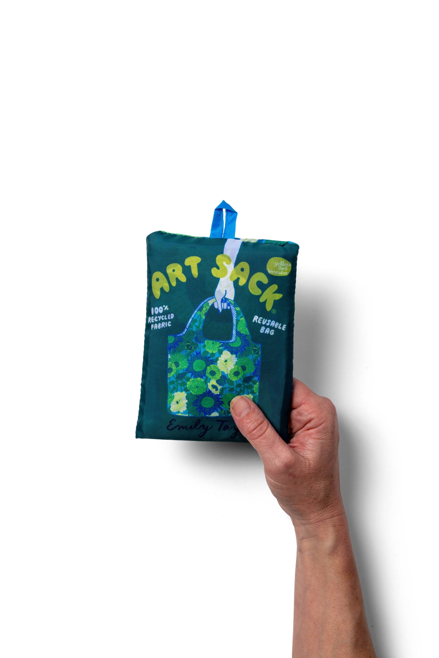 Flower Market Art Sack® by Emily Taylor | Reusable Book Tote