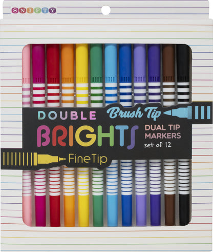 DOUBLE RAINBOW DUAL TIP MARKERS