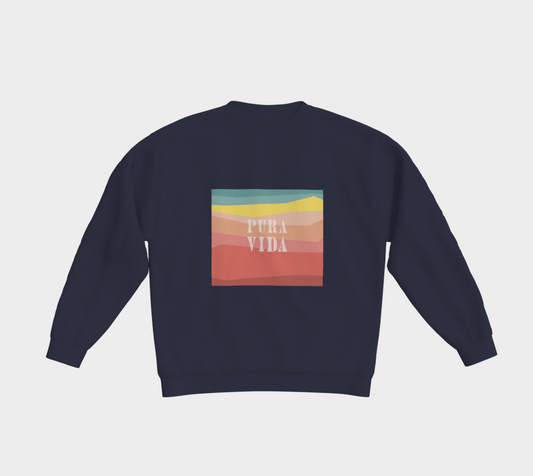 Classic Crewneck Pura Vida / Support Local Artists Sweatshirt