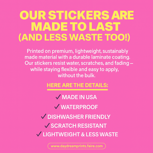 Mermaid at Heart Sticker | Coastal Beach Vinyl Sticker