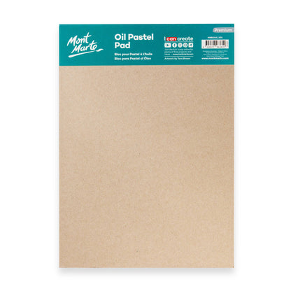 Oil Pastel Pad 200gsm A4 20 Sheets