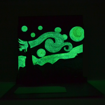 Starry Night - Van Gogh - Pop-Up Card