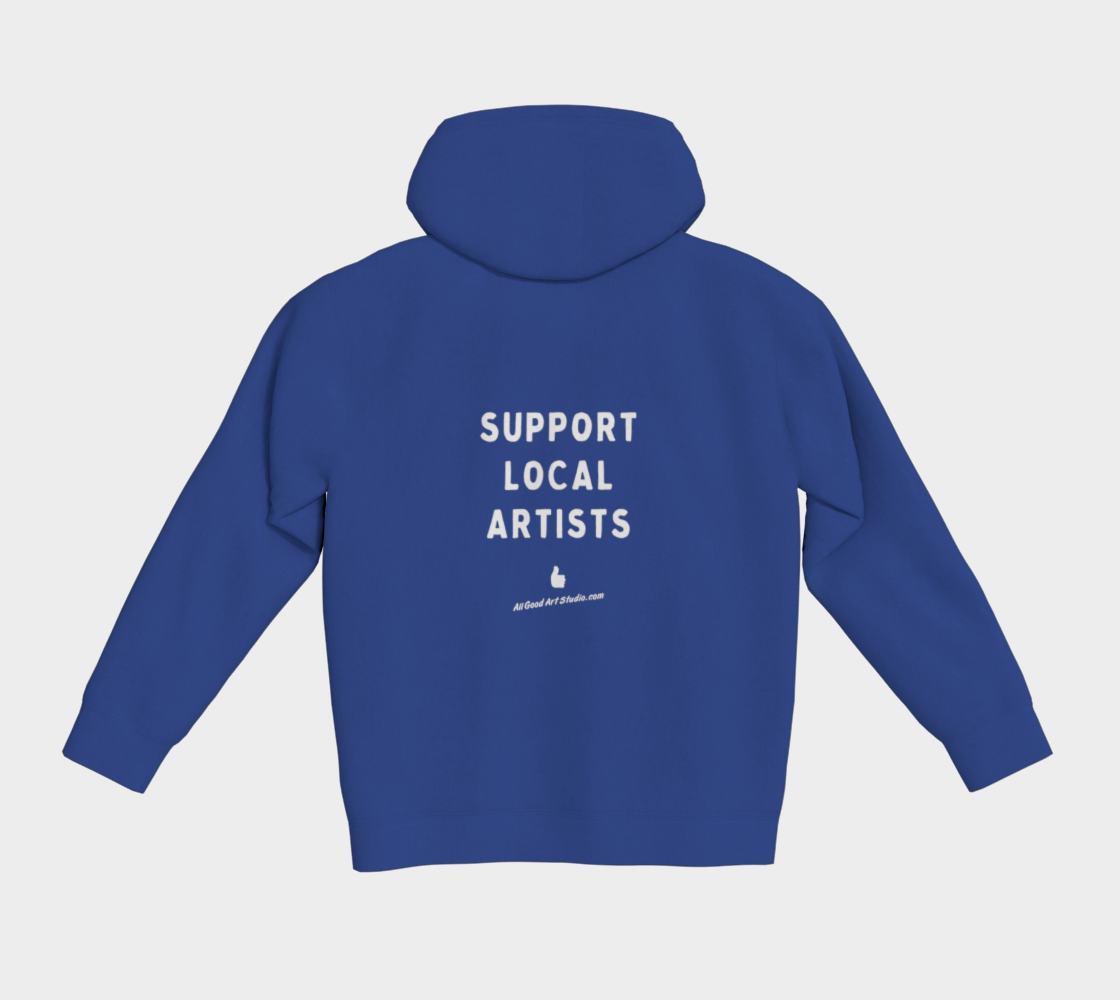 Classic pullover hoodie Jacques/Support Local artists