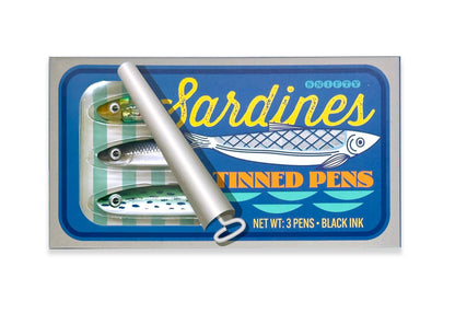 TINNED FISH PENS - DISPLAY OF 10