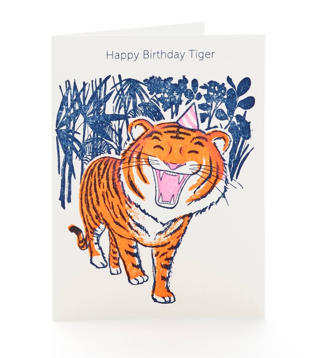 Tiger Happy Birthday Notecard